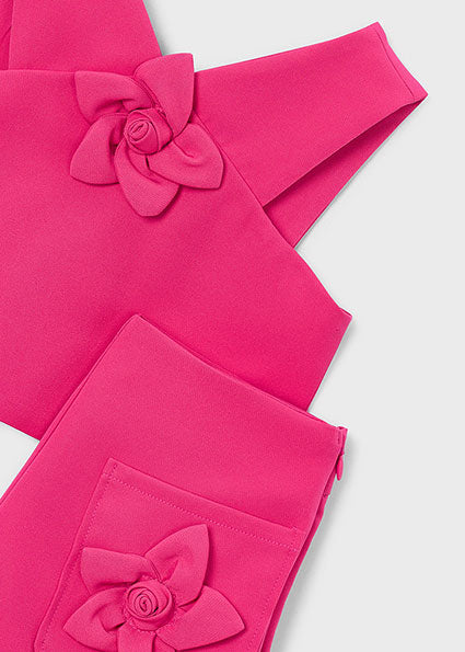 Mayoral - Compl. bermuda crepe fiori