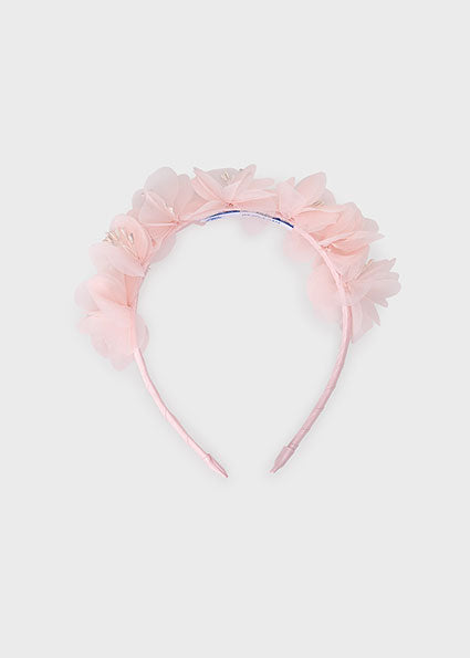 Mayoral - Cerchietto fiori Light Pink
