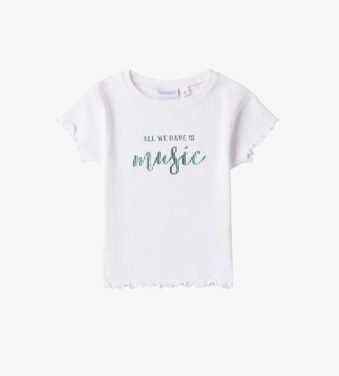 T-shirt con stampa - optical white