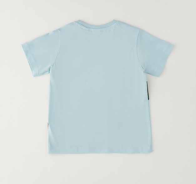 T-shirt bambino Sarabanda Toy Story in jersey colore acqua