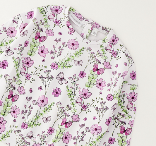 Sarabanda - Felpa Floreale Bambina