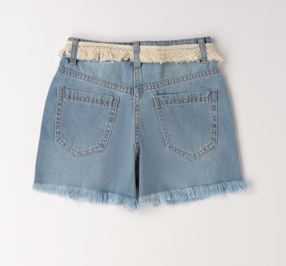 Sarabanda - Short Denim con Cintura Ragazza