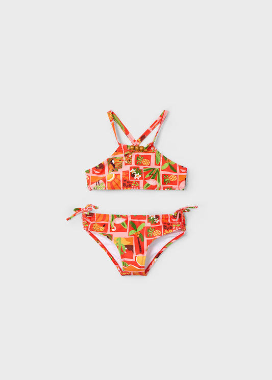 Mayoral - Bikini stampa fiocco bambina