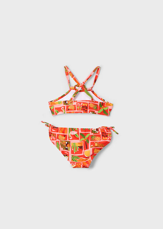 Mayoral - Bikini stampa fiocco bambina