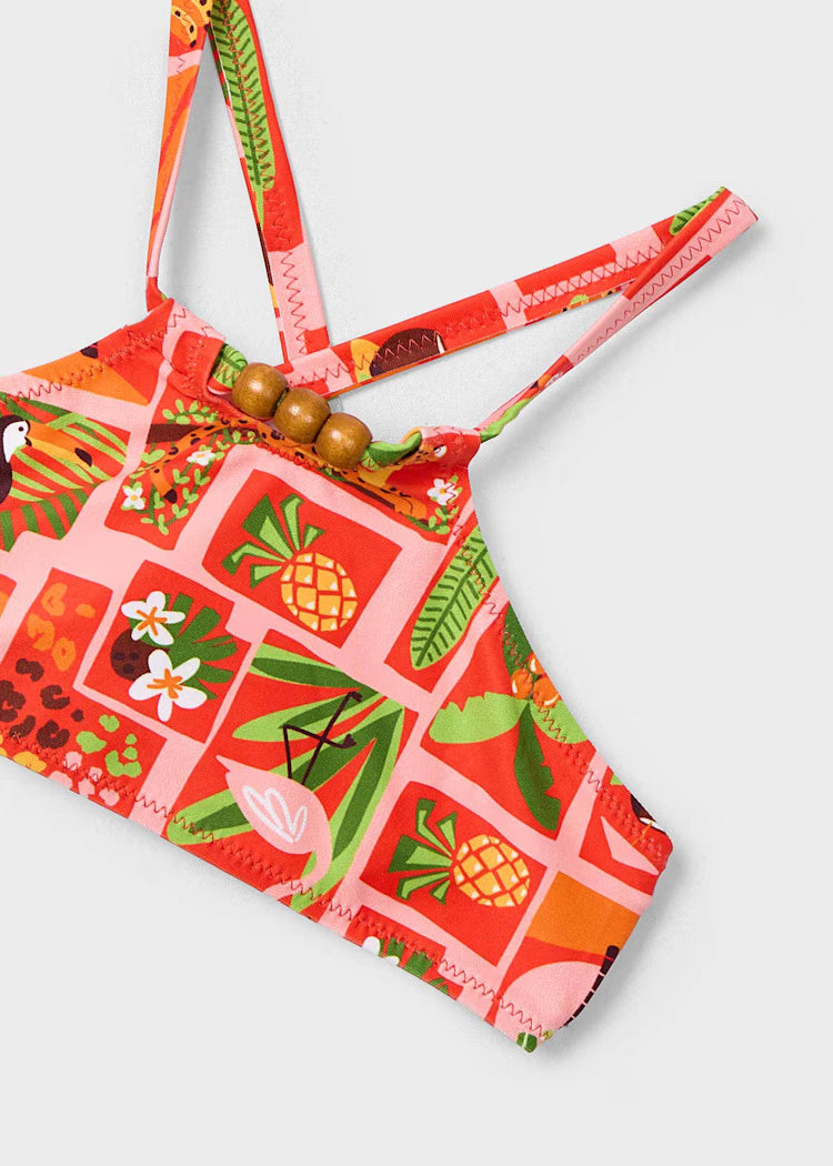 Mayoral - Bikini stampa fiocco bambina
