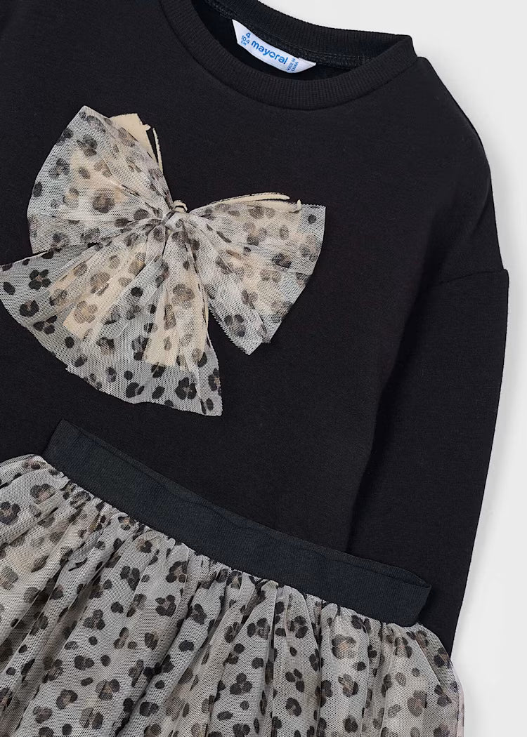 Mayoral - Completo gonna tulle e felpa bambina