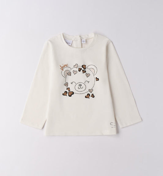 Sarabanda - Maglietta bambina con orso