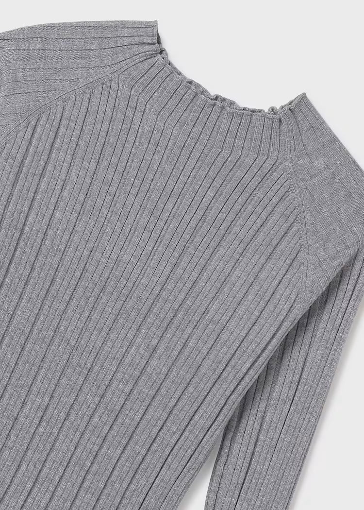 Mayoral - Maglietta lupetto tricot ragazza