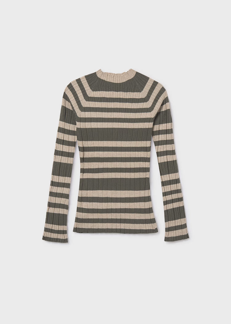 Mayoral - Maglietta lupetto tricot ragazza
