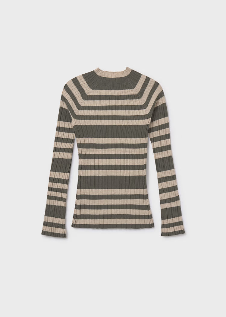 Mayoral - Maglietta lupetto tricot ragazza
