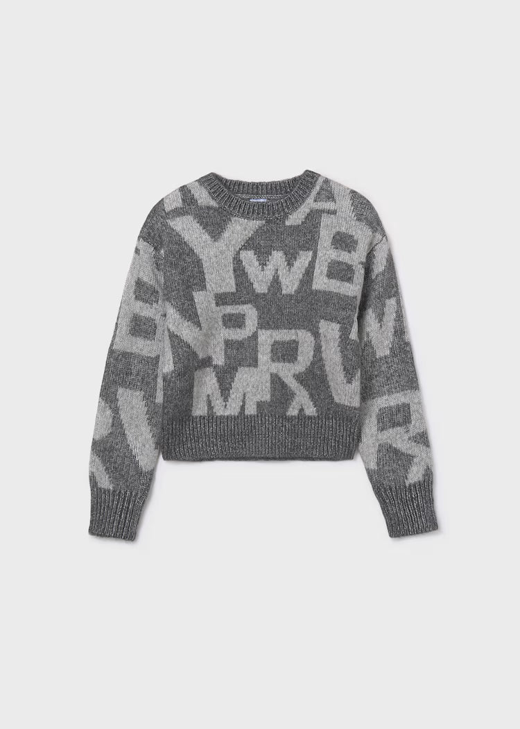 Mayoral - Maglione jacquard ragazza