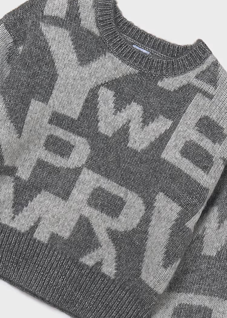 Mayoral - Maglione jacquard ragazza