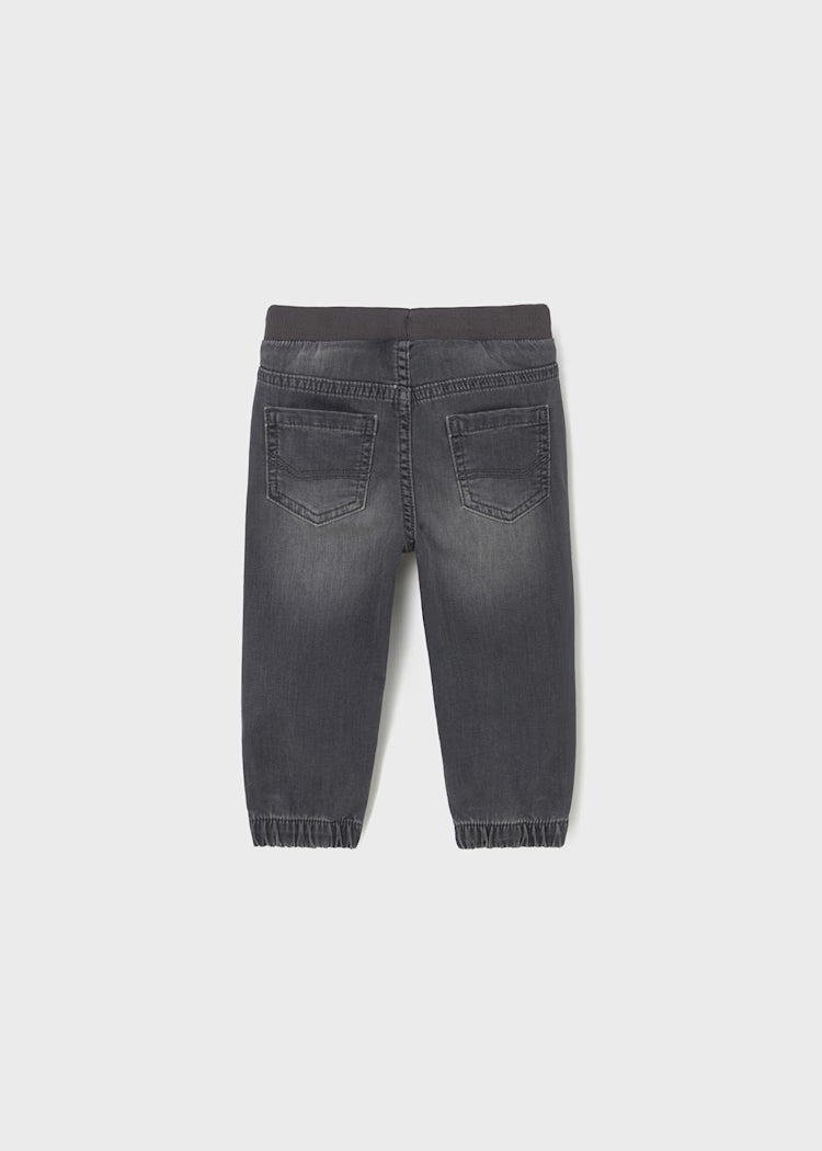 Mayoral - Pantalone lungo jeans jogger