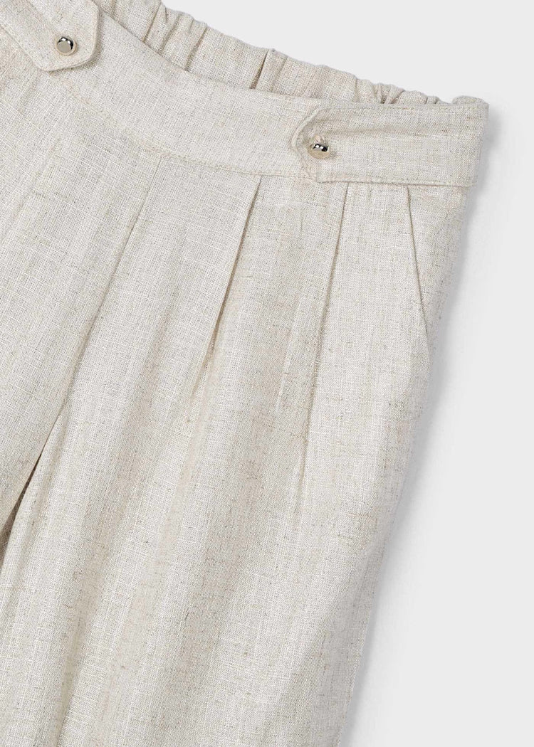 Mayoral - Pantalone lungo lino bambina