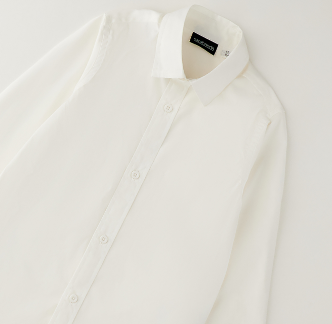 Sarabanda Camicia Ragazzo Optical White