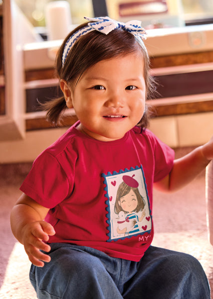 Mayoral - Maglietta m/c con cerchietto