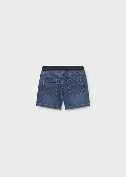 Mayoral - Bermuda soft denim jogger
