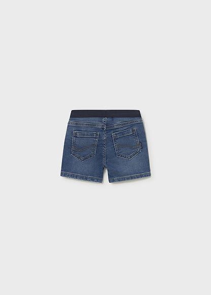 Mayoral - Bermuda soft denim jogger