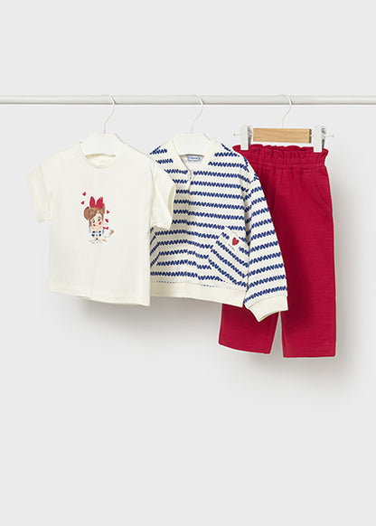 Mayoral - Tuta 3 Pezzi Zip
