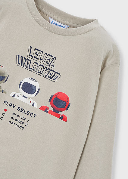 Mayoral - Maglietta m/l robot