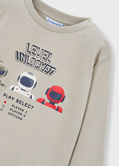 Mayoral - Maglietta m/l robot