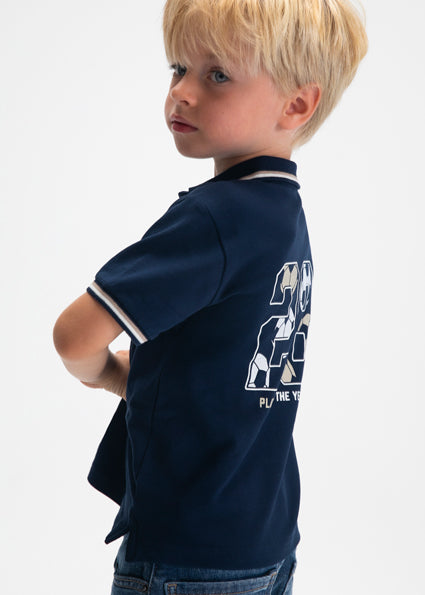 Mayoral - Polo m/c print schiena