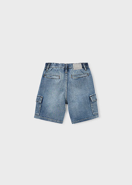 Mayoral - Super bermuda denim cargo