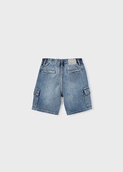 Mayoral - Super bermuda denim cargo