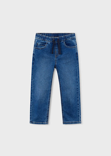 Mayoral - Pantalone soft denim jogger