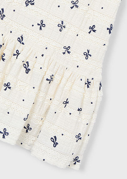 Mayoral - Vestito a maglia fantasia