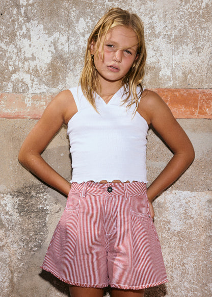 Mayoral - Maglietta s/maniche rughe Ragazza