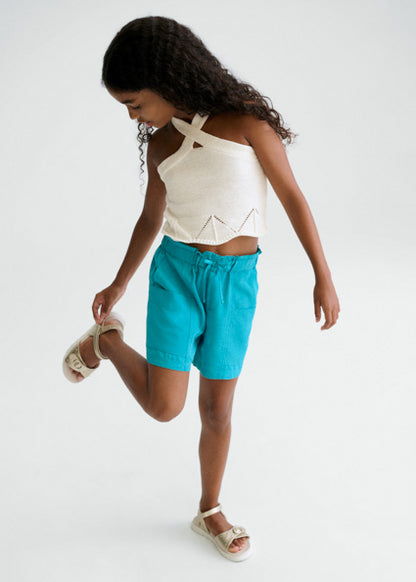 Mayoral - Pantalone corto tasche Ragazza