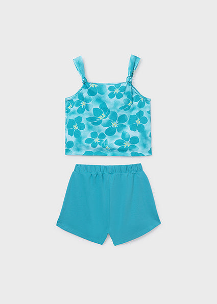 Mayoral - Comp short stampato Ragazza