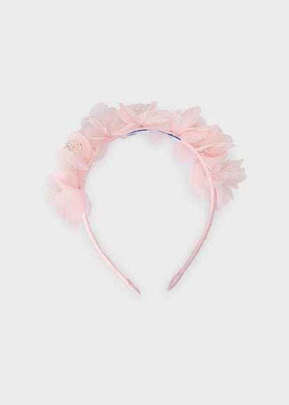 Mayoral - Cerchietto fiori Light Pink