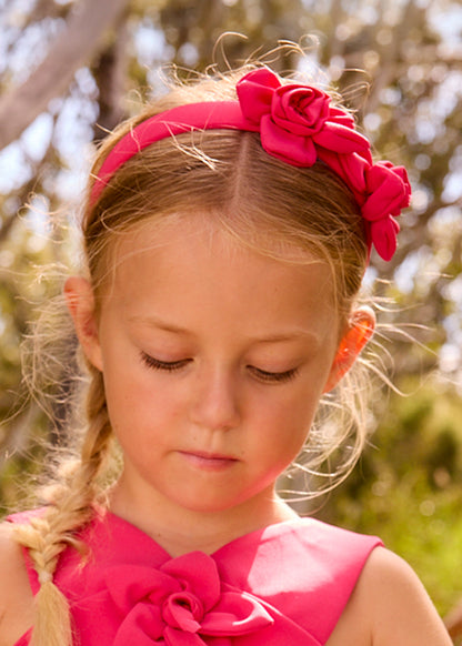 Mayoral - Cerchietto crepe fiori