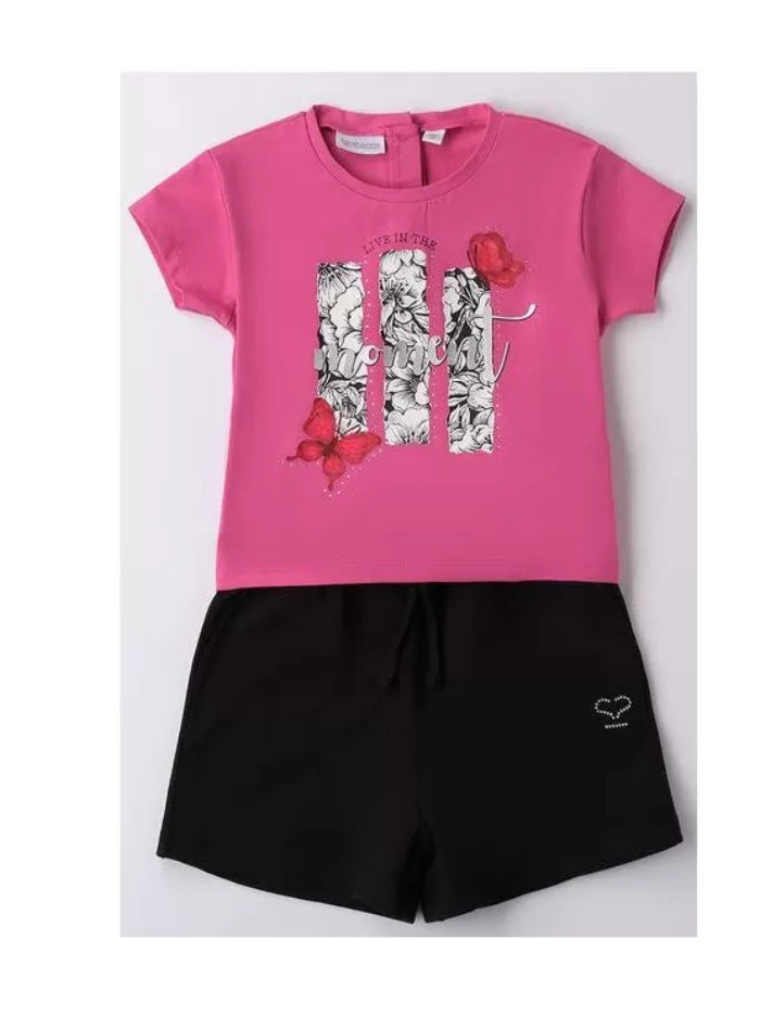 SARABANDA - COMPLETO T-SHIRT CON PANTALONCINO