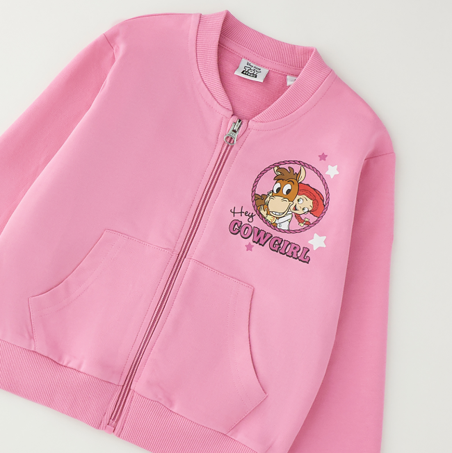 Sarabanda Felpa Bambina Toy Story Jessie Cowgirl Rosa con Zip