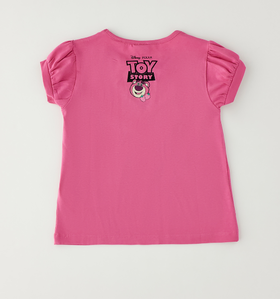 Sarabanda T-shirt Bambina Toy Story Rosa con Paillettes