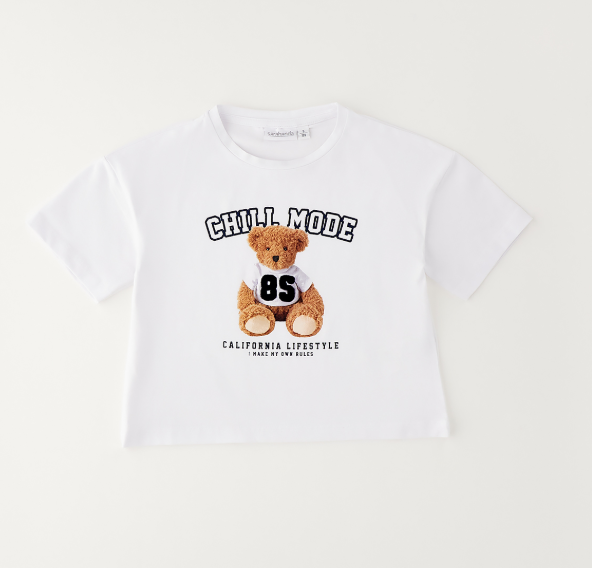 Sarabanda - T-Shirt Ragazza Orso