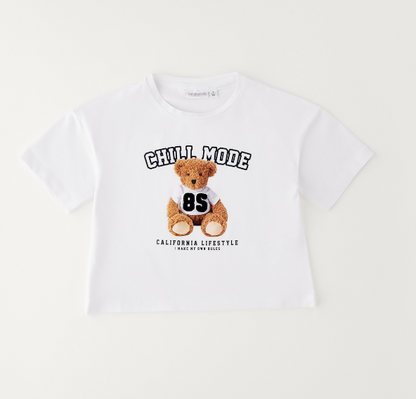 Sarabanda - T-Shirt Ragazza Orso