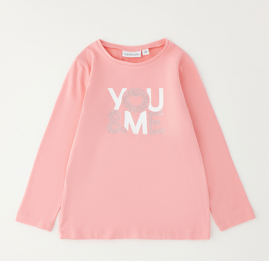 Sarabanda - Maglietta Pink Bambina