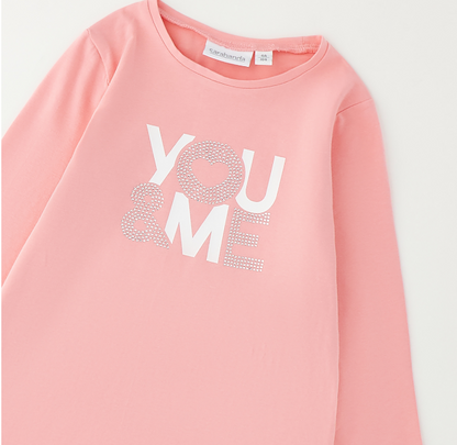 Sarabanda - Maglietta Pink Bambina