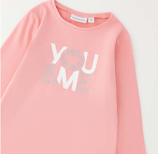 Sarabanda - Maglietta Pink Bambina