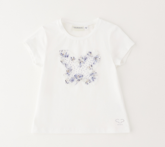 Sarabanda - T-Shirt Elegante Bambina
