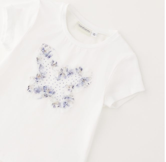 Sarabanda - T-Shirt Elegante Bambina