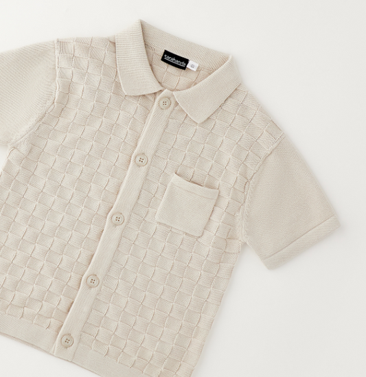 Sarabanda - Cardigan Bambino Manica Corta