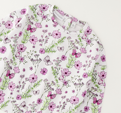 Sarabanda - Felpa Floreale Bambina