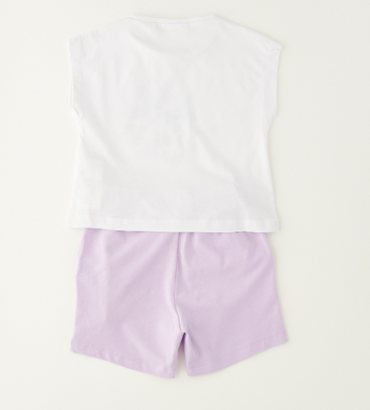 Sarabanda - Completo Sportivo Bambina Lilla