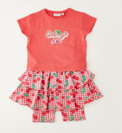 Sarabanda - Completo con Gonna Bambina Fruit