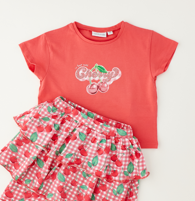 Sarabanda - Completo con Gonna Bambina Fruit
